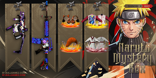 Naruto-Themed Weapons and Sets
