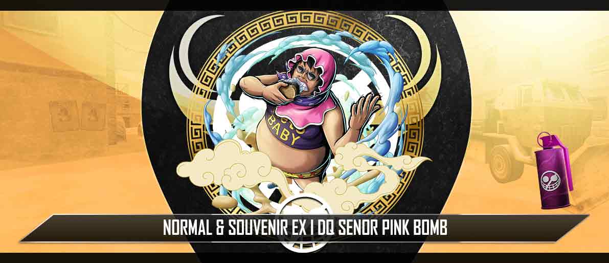 DQ SENOR PINK BOMB