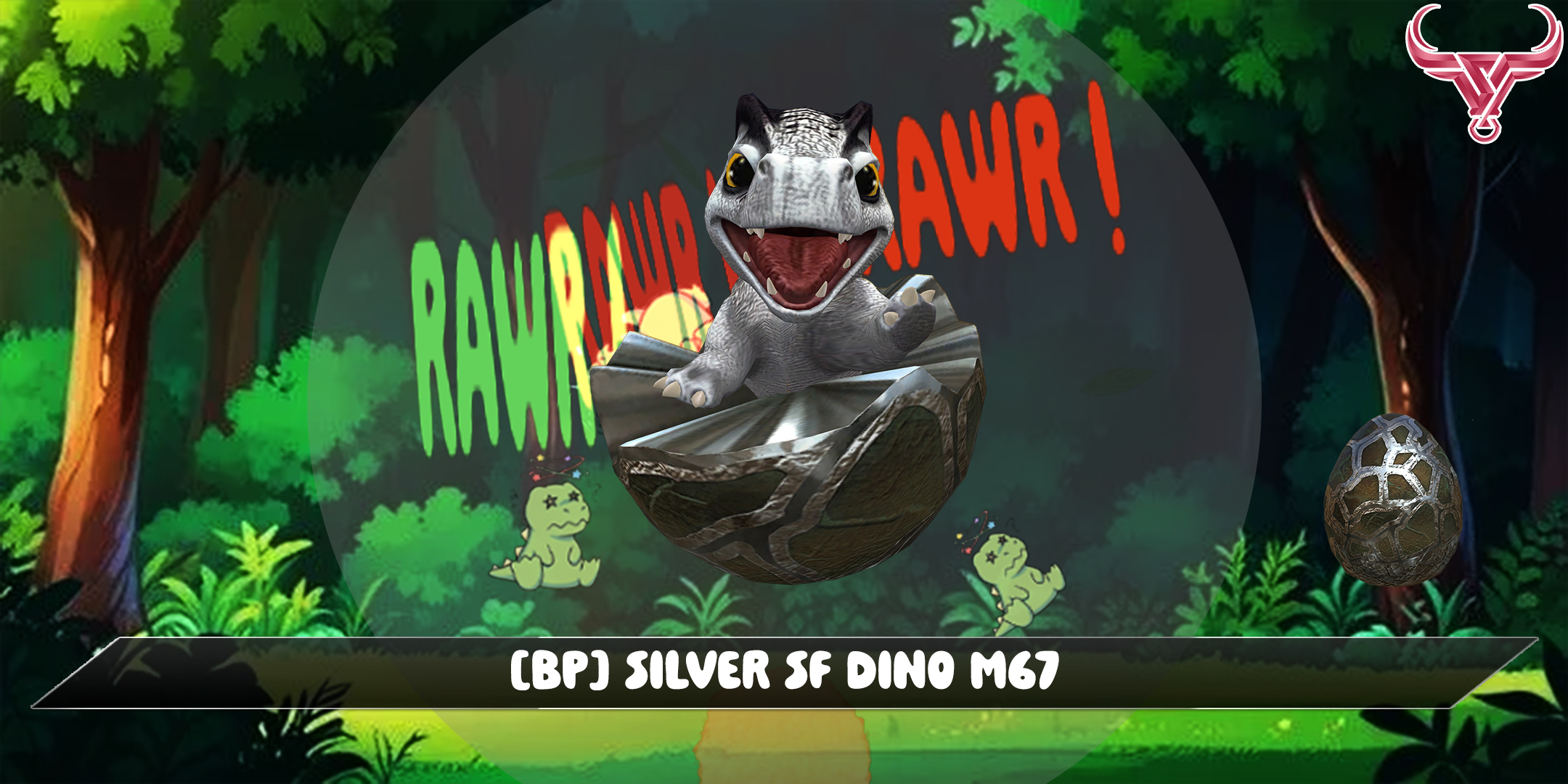 SILVER SF DINO M67
