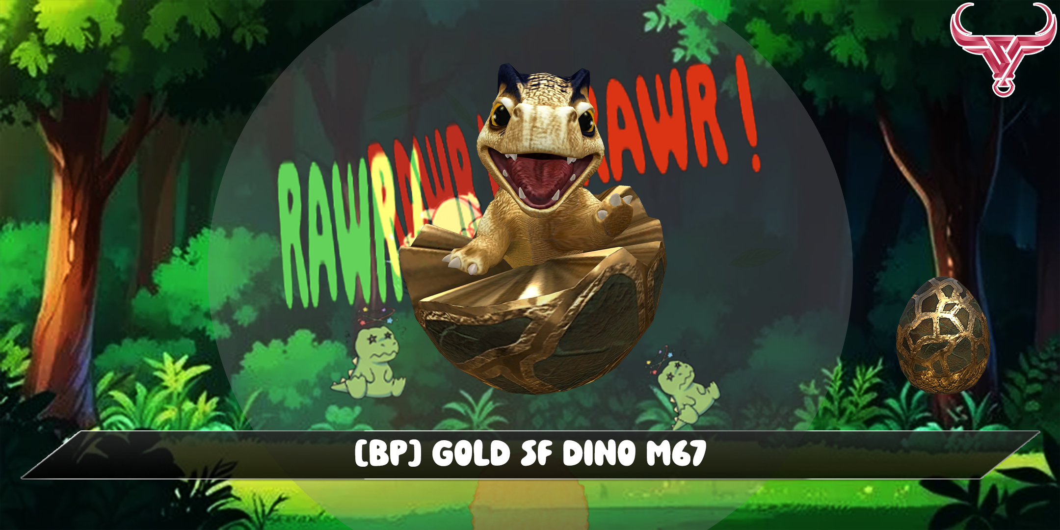 GOLD SF DINO M67