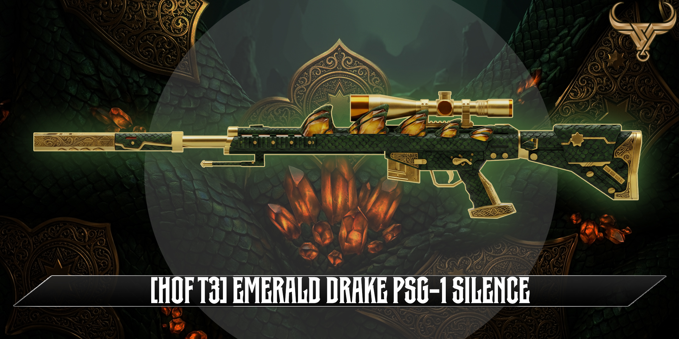 [HOF T3] EMERALD DRAKE PSG-1 SILENCE
