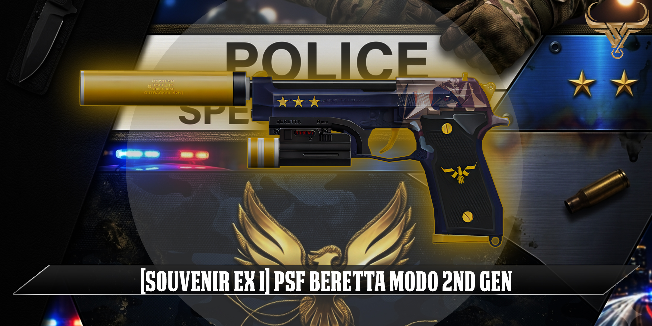 [SOUVENIR EX I] PSF BERETTA MOD0 2ND GEN