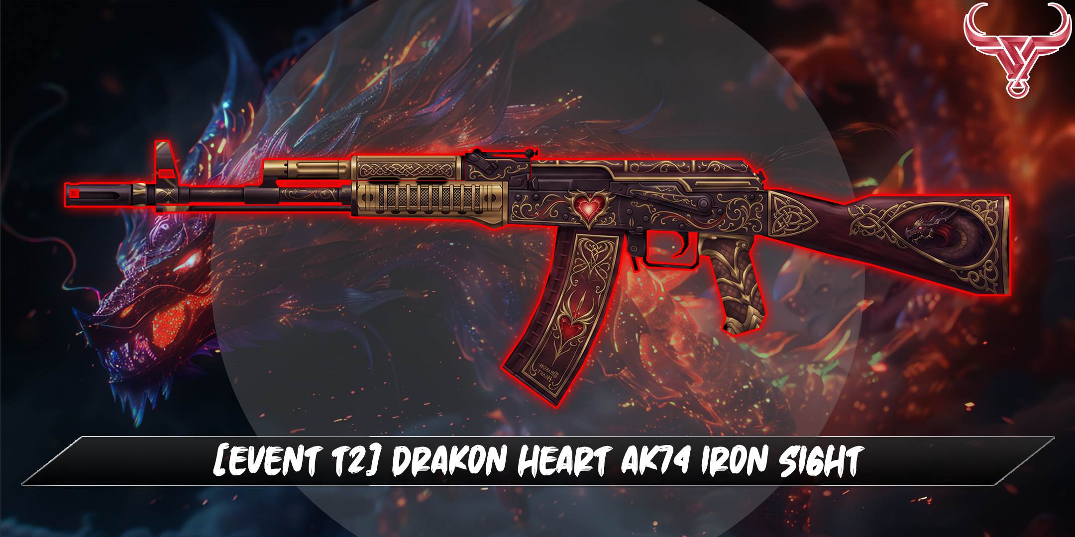 [EVENT T2] DRAKON HEART AK74 IRON SIGHT