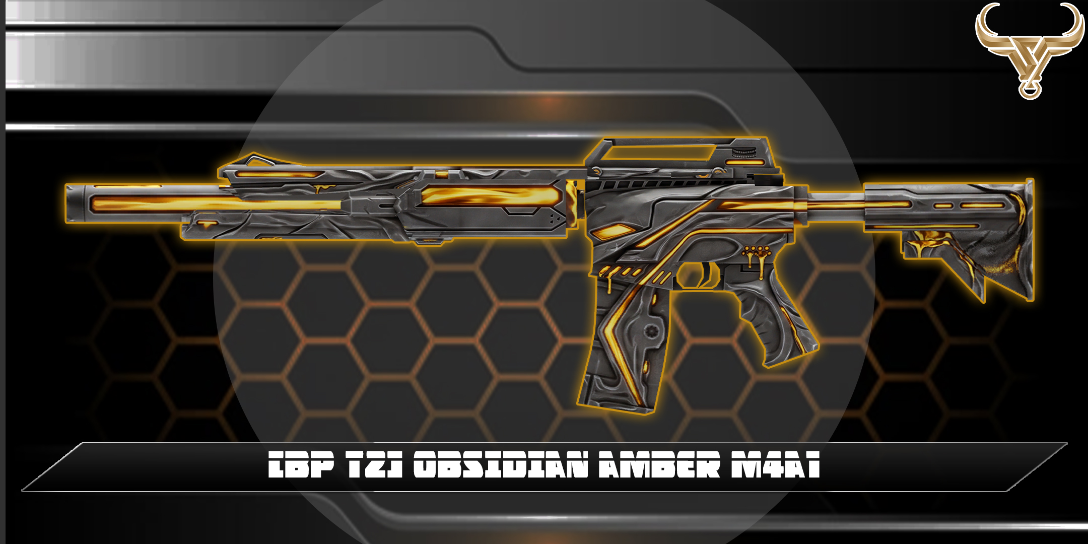 [BP T2] OBSIDIAN AMBER M4A1