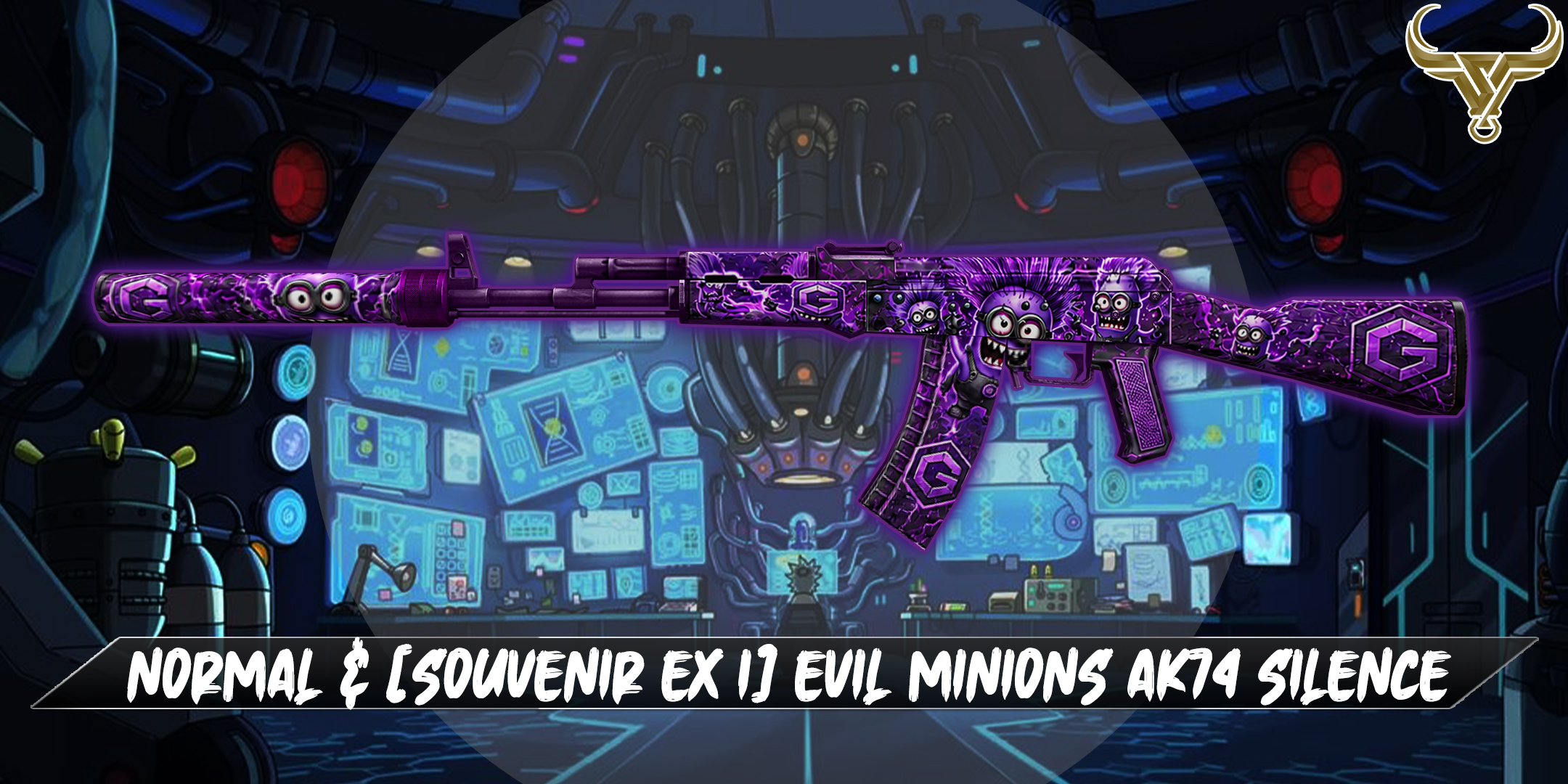 EVIL MINIONS AK74 SILENCE