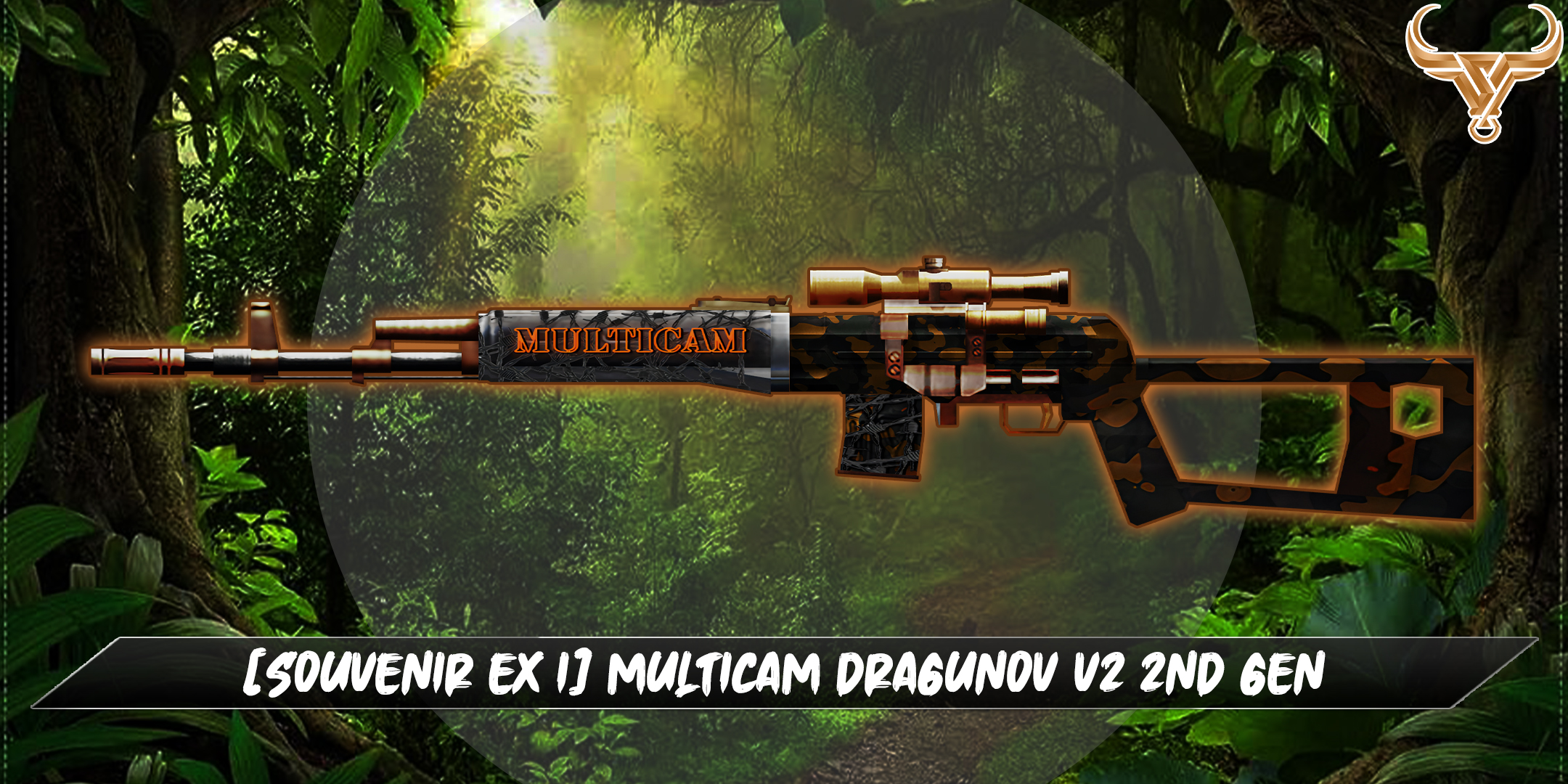 MULTICAM DRAGUNOV V2 2ND GEN