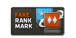 FAKE RANK MARK
