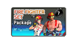 FIRE FIGHTER SET PACKAGE(7)