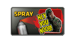 HEY! YOU NOOB! SPRAY