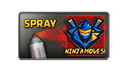 ninja moves Spray