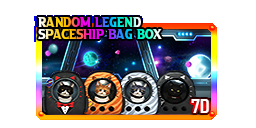 RANDOM LEGEND SPACESHIP BAG 7D