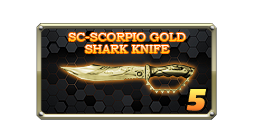 SC-SCORPIO GOLD SHARK KNIFE(5)