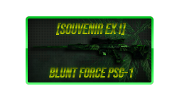 SC-SOUVENIR EXI BLUNT FORCE PSG1
