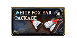 LEGEND WHITE FOX EAR PACKAGE(30)