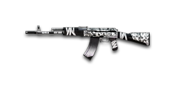 [SOUVENIR EX I] WHITE CAMO AK74