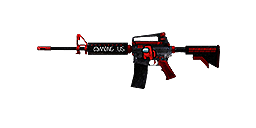 [SOUVENIR EX I] AMONG US RED M4A1